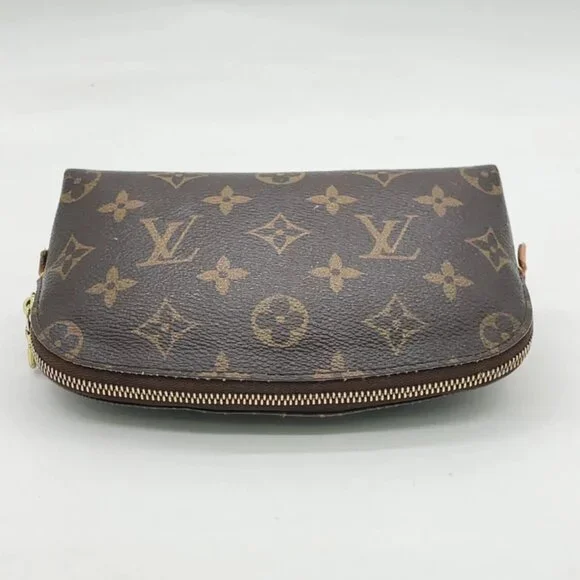 Authentic Louis Vuitton Monogram Pochette Cosmetic PM Pouch 96-122725 - Picture 7 of 16